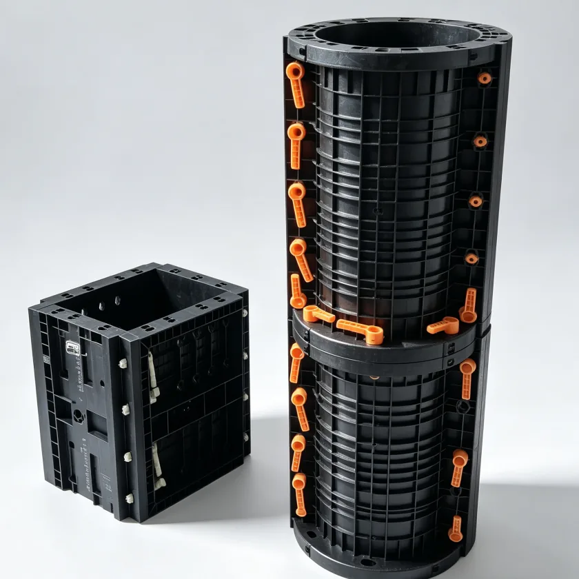Adjustable Square Column Mould 750 × 730 — 750 × 730