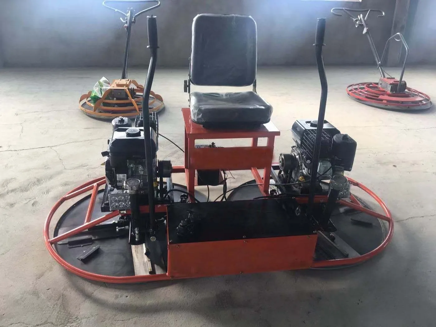 Ride-On Power Trowel — 1600 mm Working Width — Ride-on